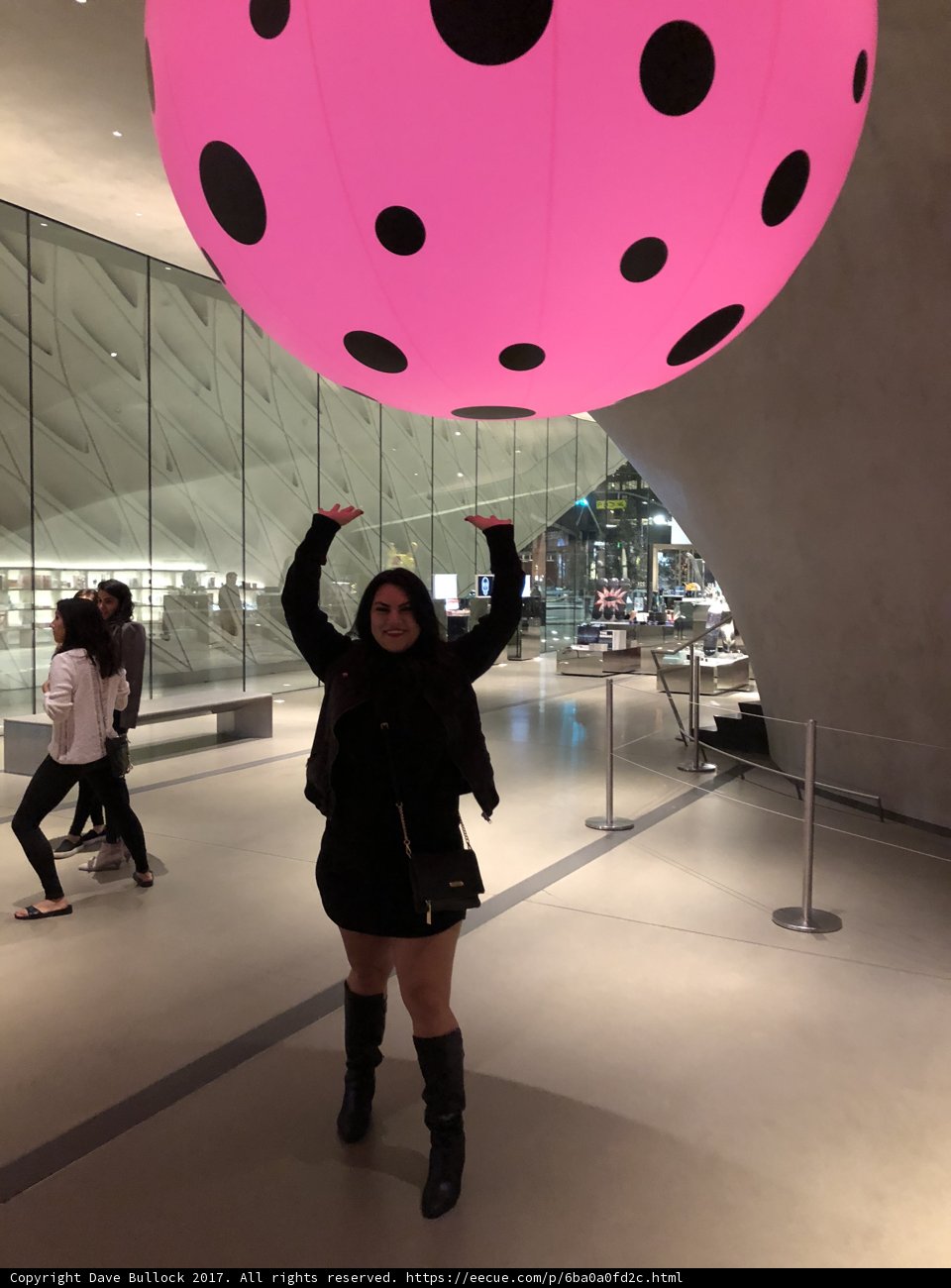 Pink Polka Dot Balloon Fun