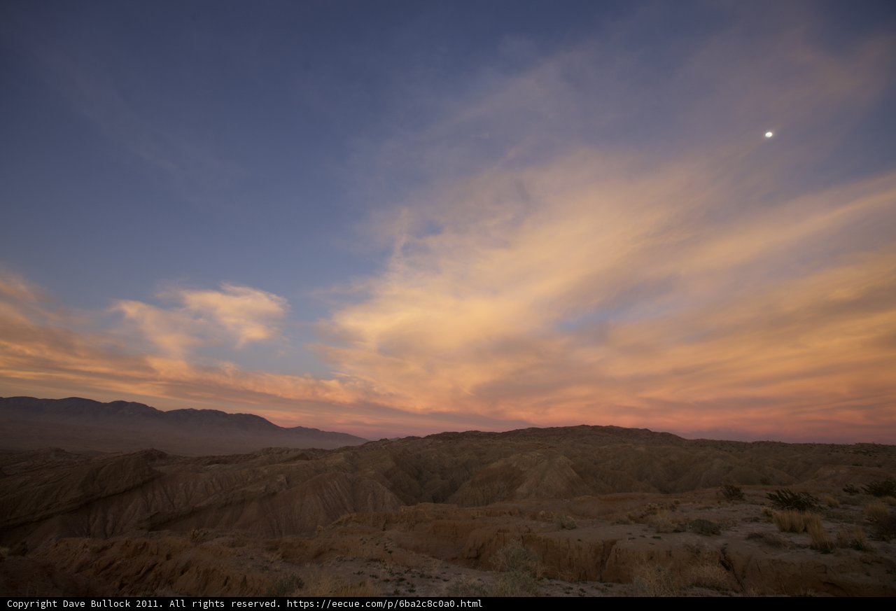 Desert Moonrise