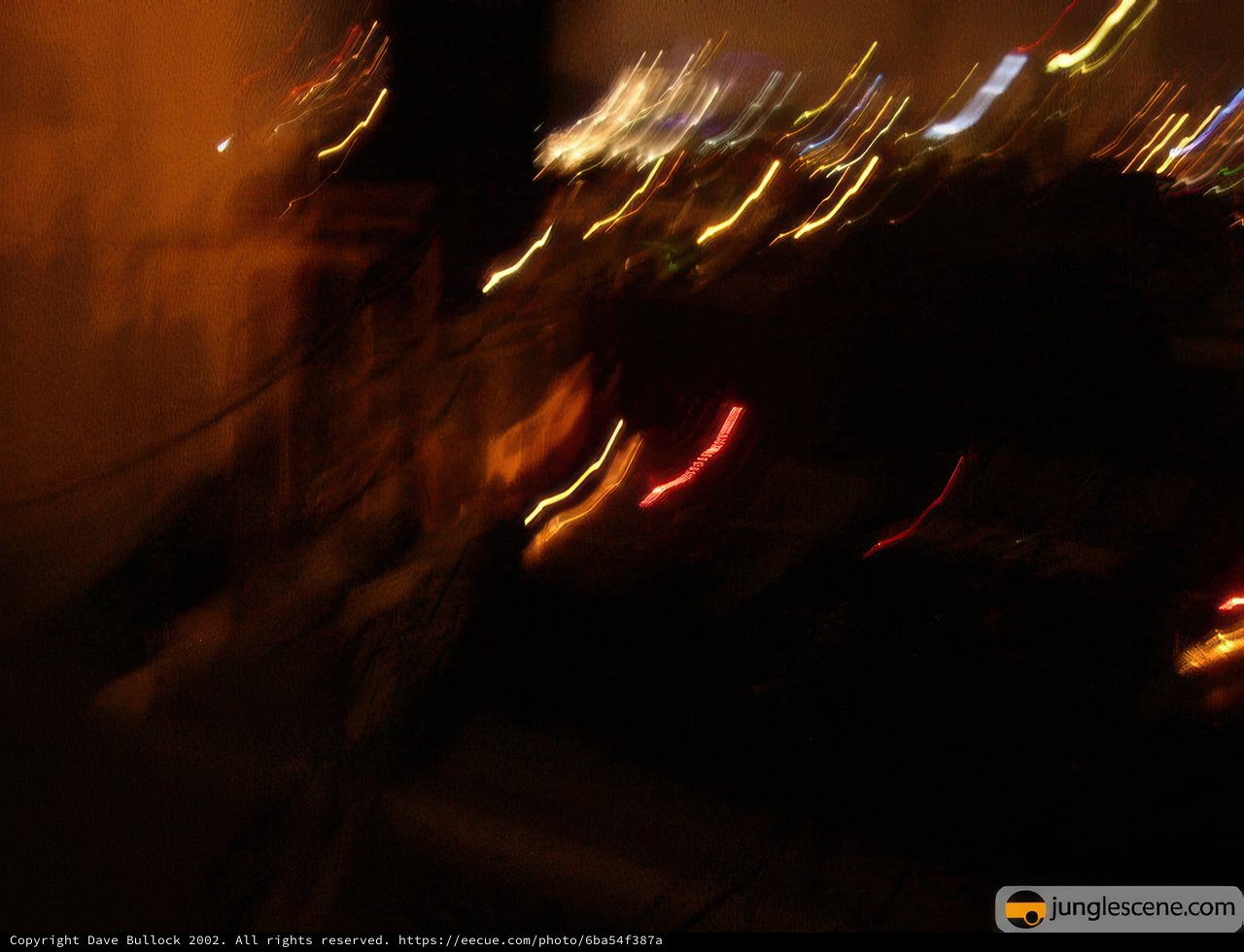 Spectacular Blaze on a Crowded Night