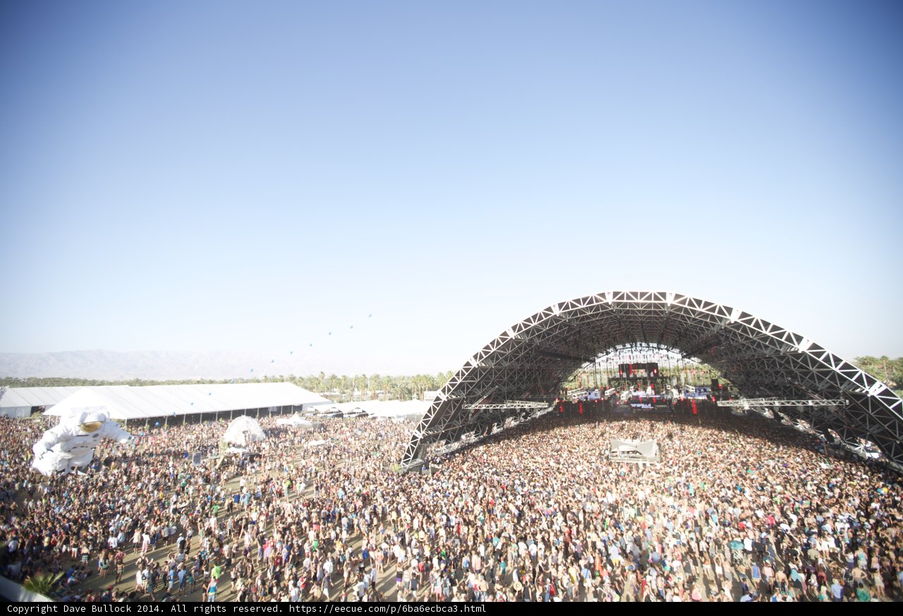 Epic Crowd at Coachella Festival