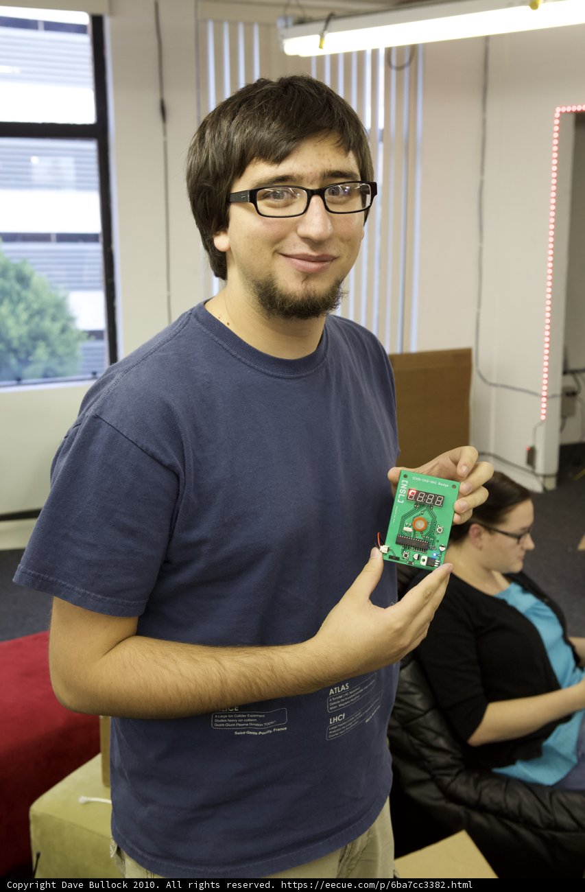 Electronic Device in the Hands of a Confident Man.
