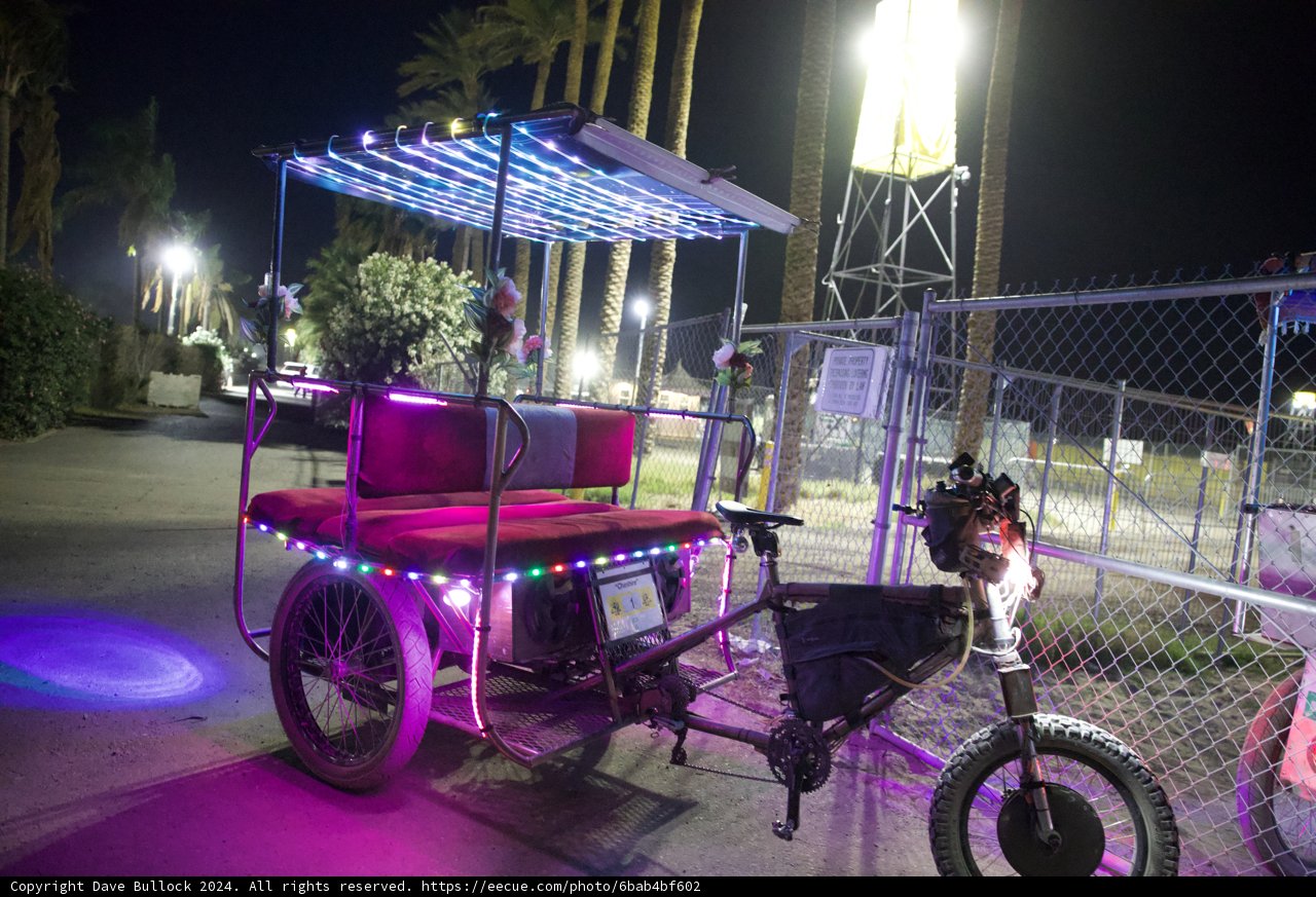 Neon Nights: A Coachella Carriage Ride