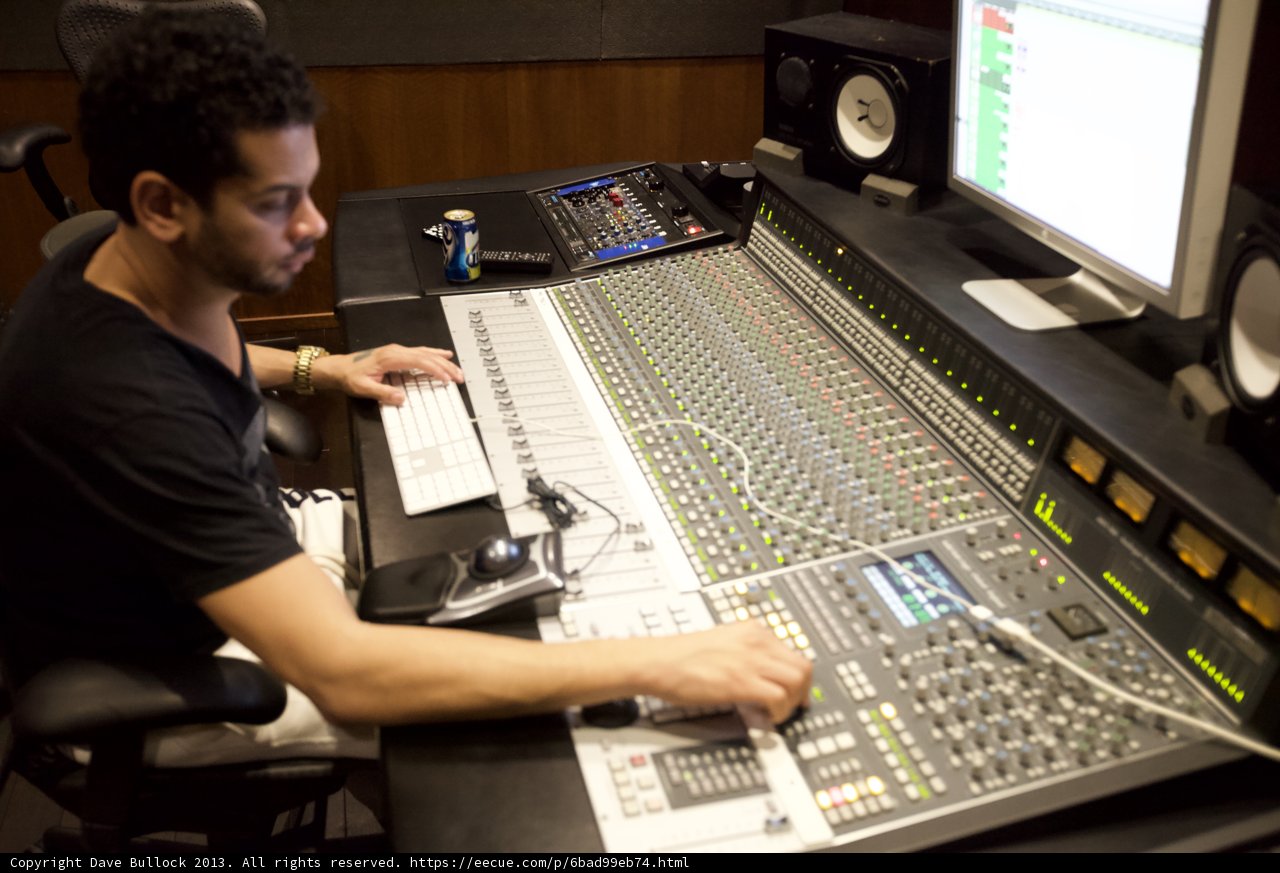 Behind the Soundboard