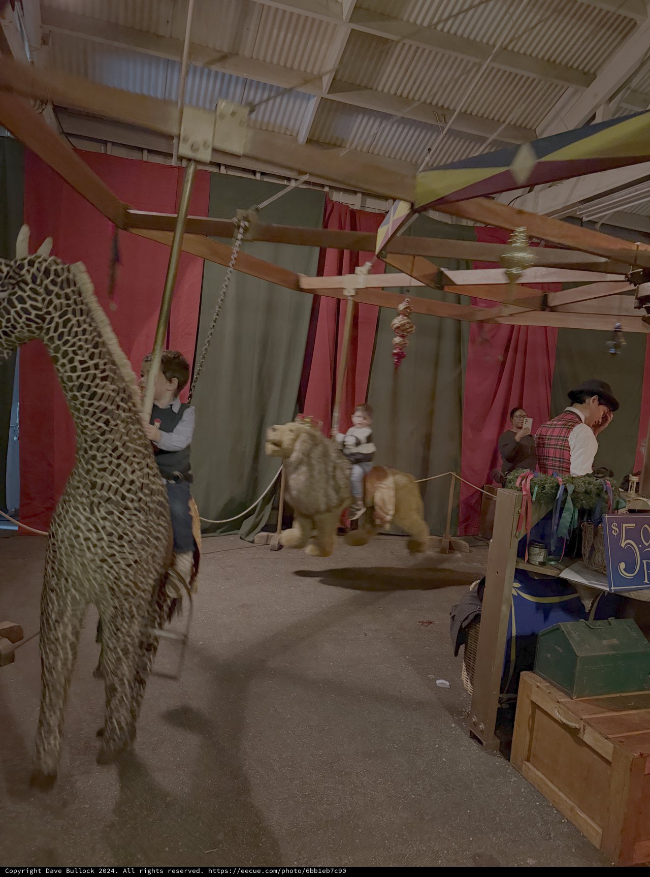 Behind the Scenes Circus Performance Setup