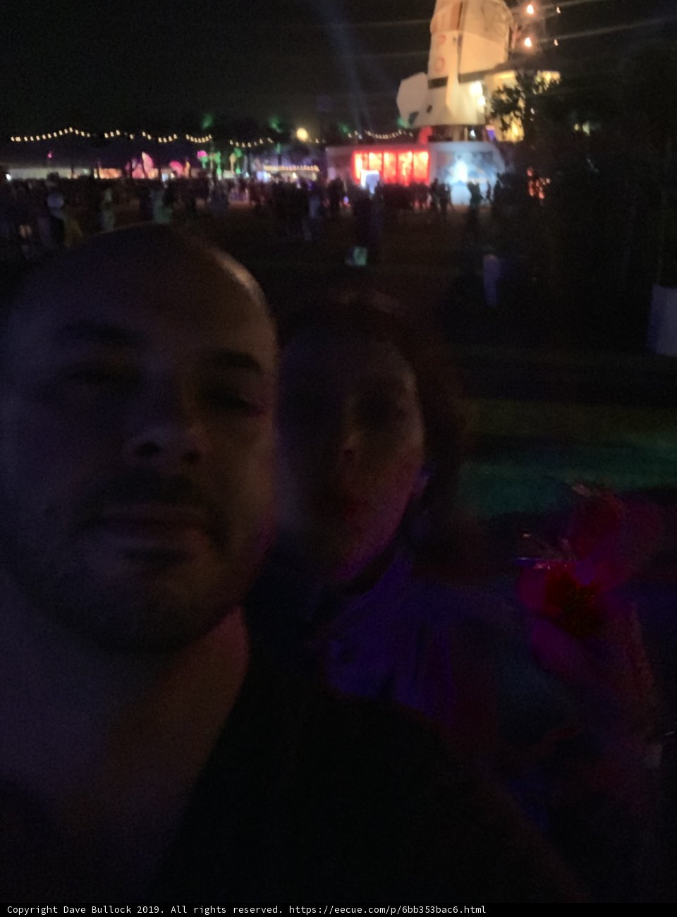 Nighttime Selfie in the City