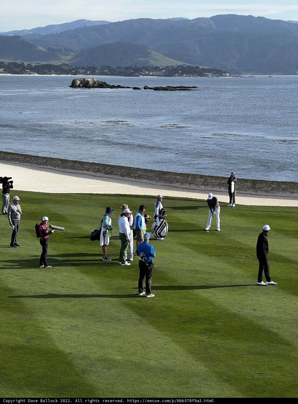 Teeing Off by the Ocean