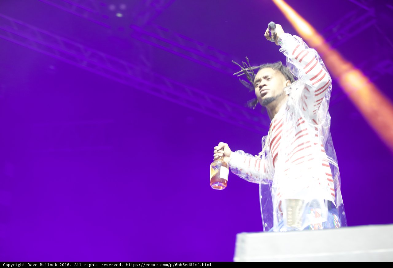 Dreadlocked Performer Lights Up Stage at Coachella