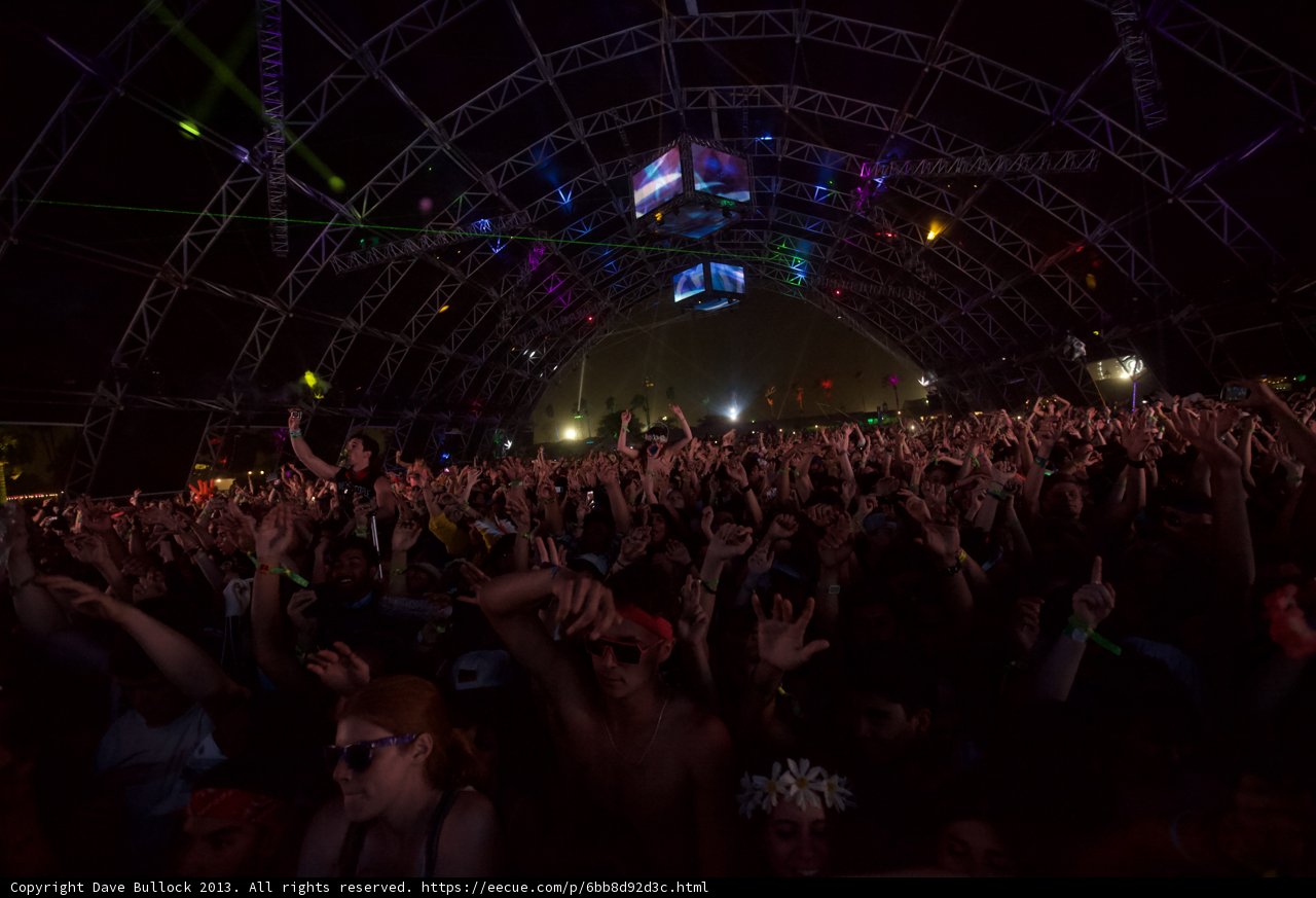 Coachella Concert Crowd