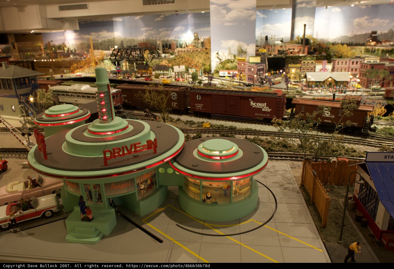 Miniature Train Station