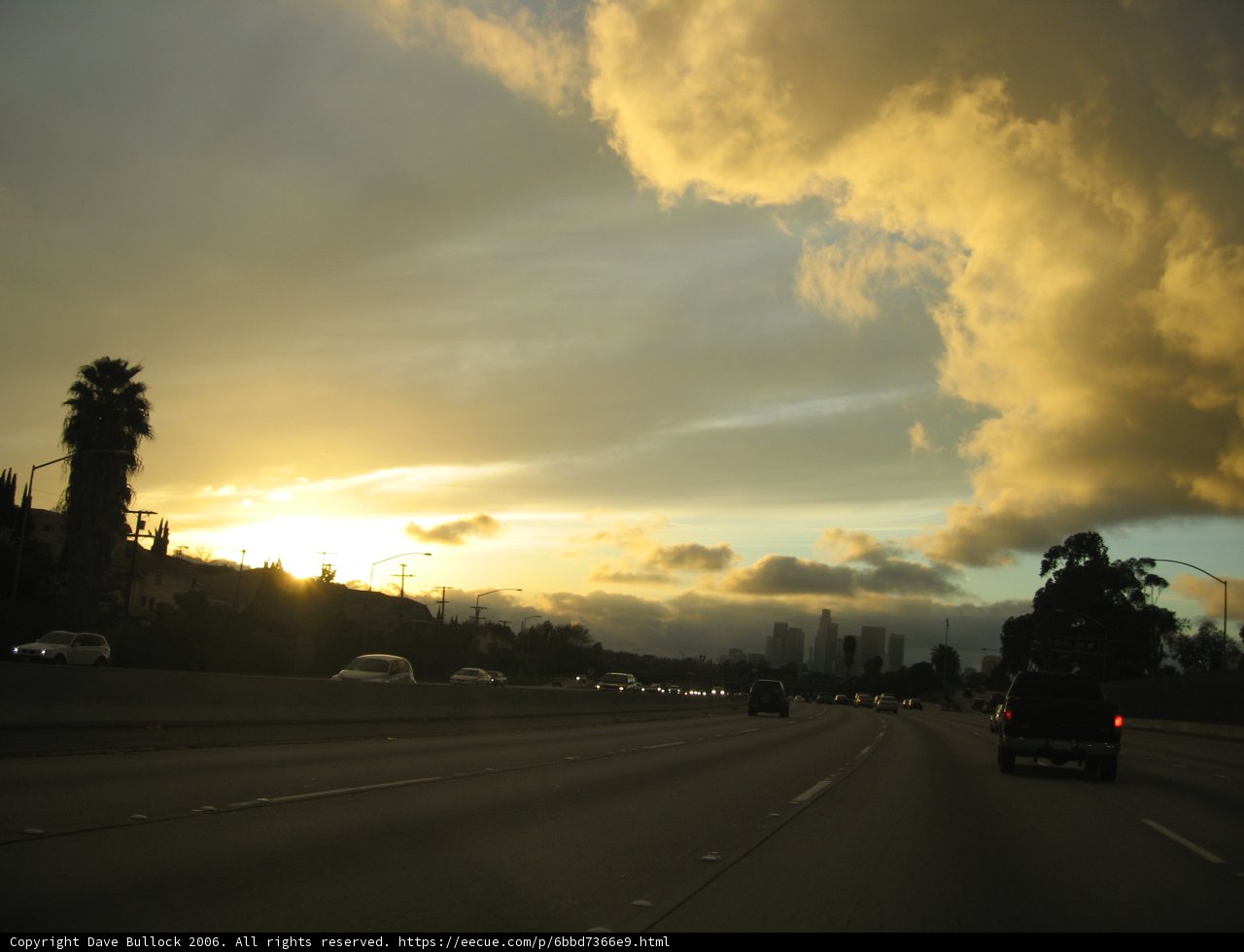 Freeway Sunset Serenade