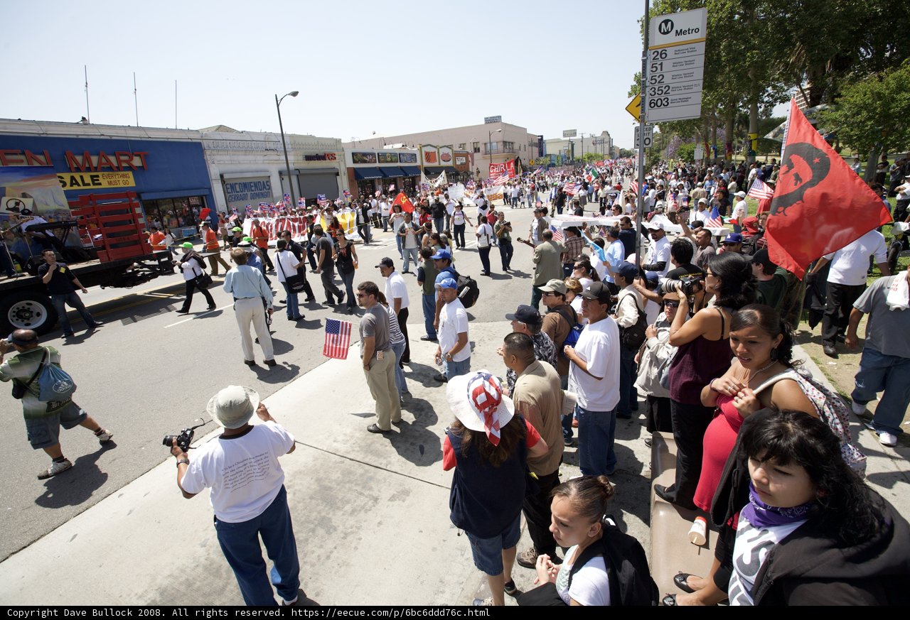 Mayday Rally: A Sea of Flags and Faces