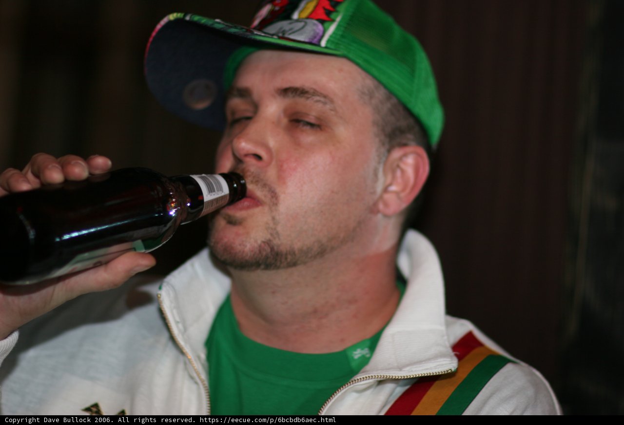 Green Hat and Beers
