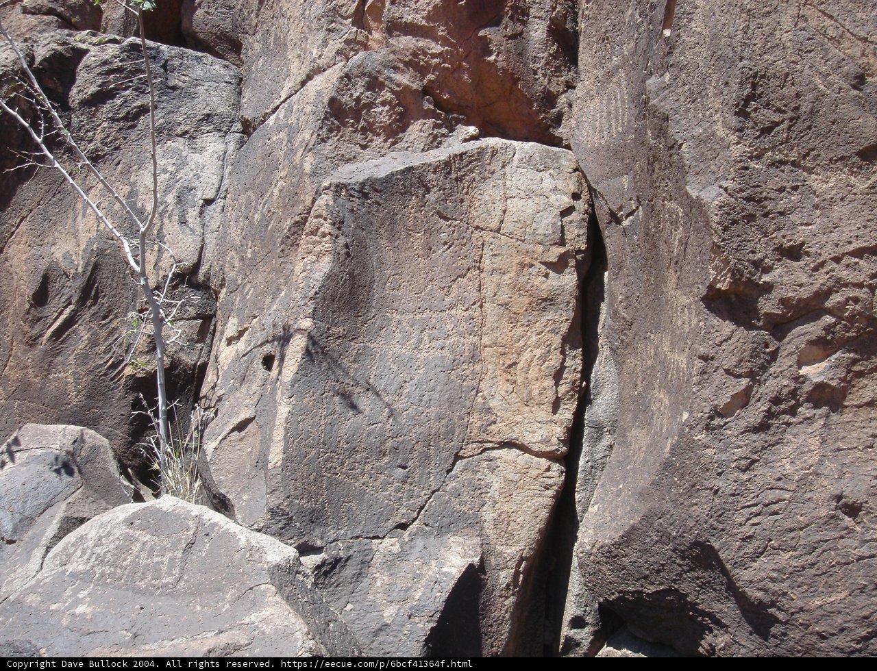 Ancient Inscriptions on a Desert Slate