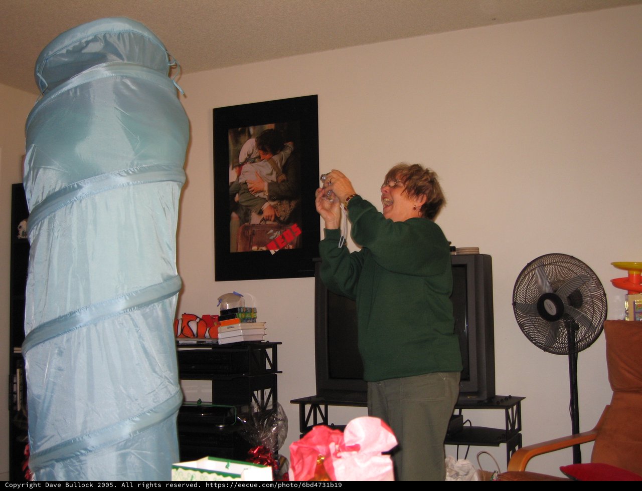 Joyful Holiday Gift Opening with Giant Surprise Present