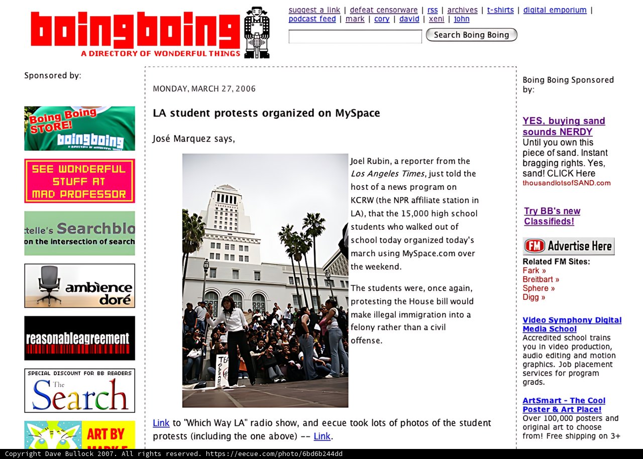 Newspaper Feature: Group of People Outside Historic Building