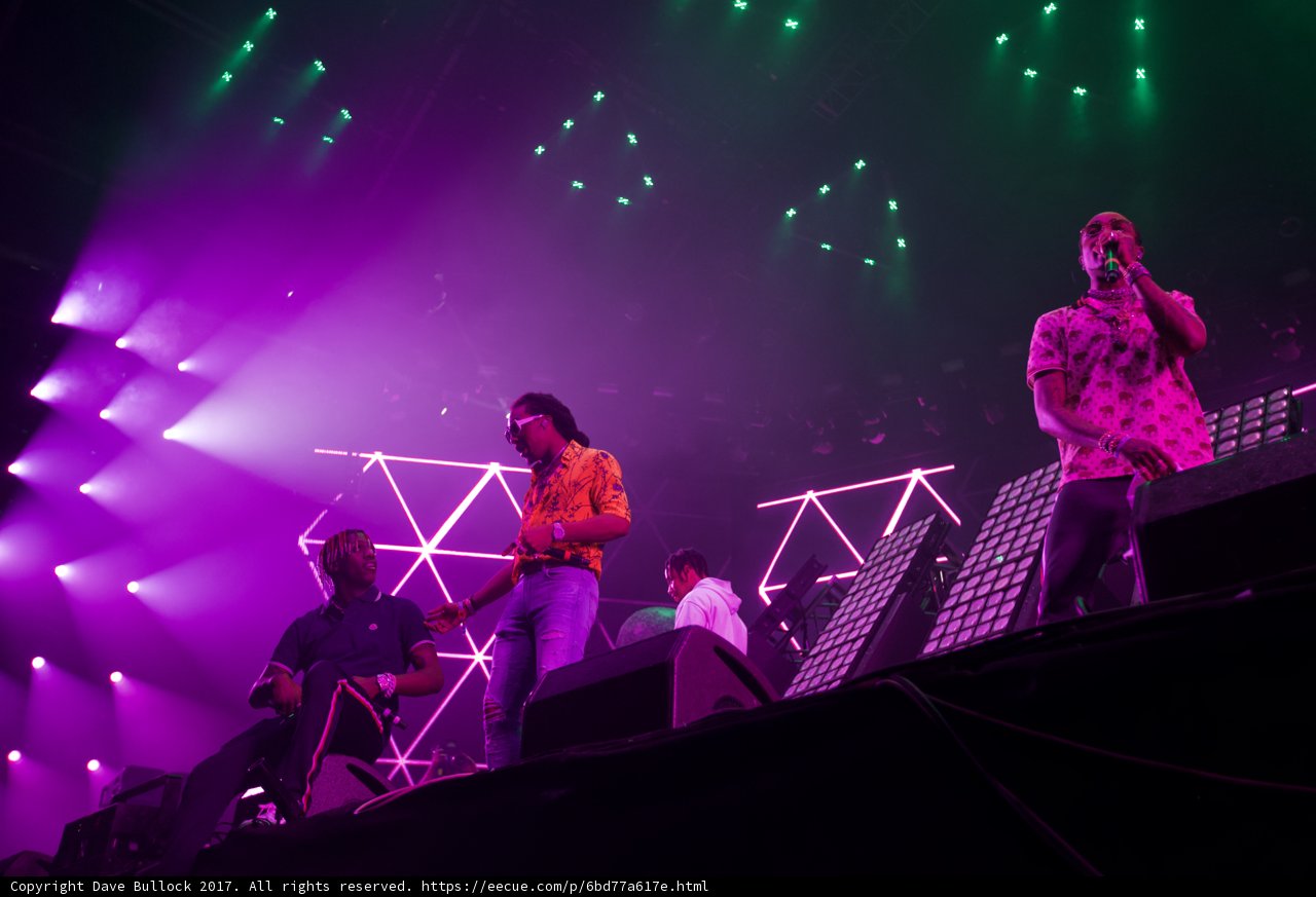 Lil Yachty Rocks Coachella Stage with Purple Lights