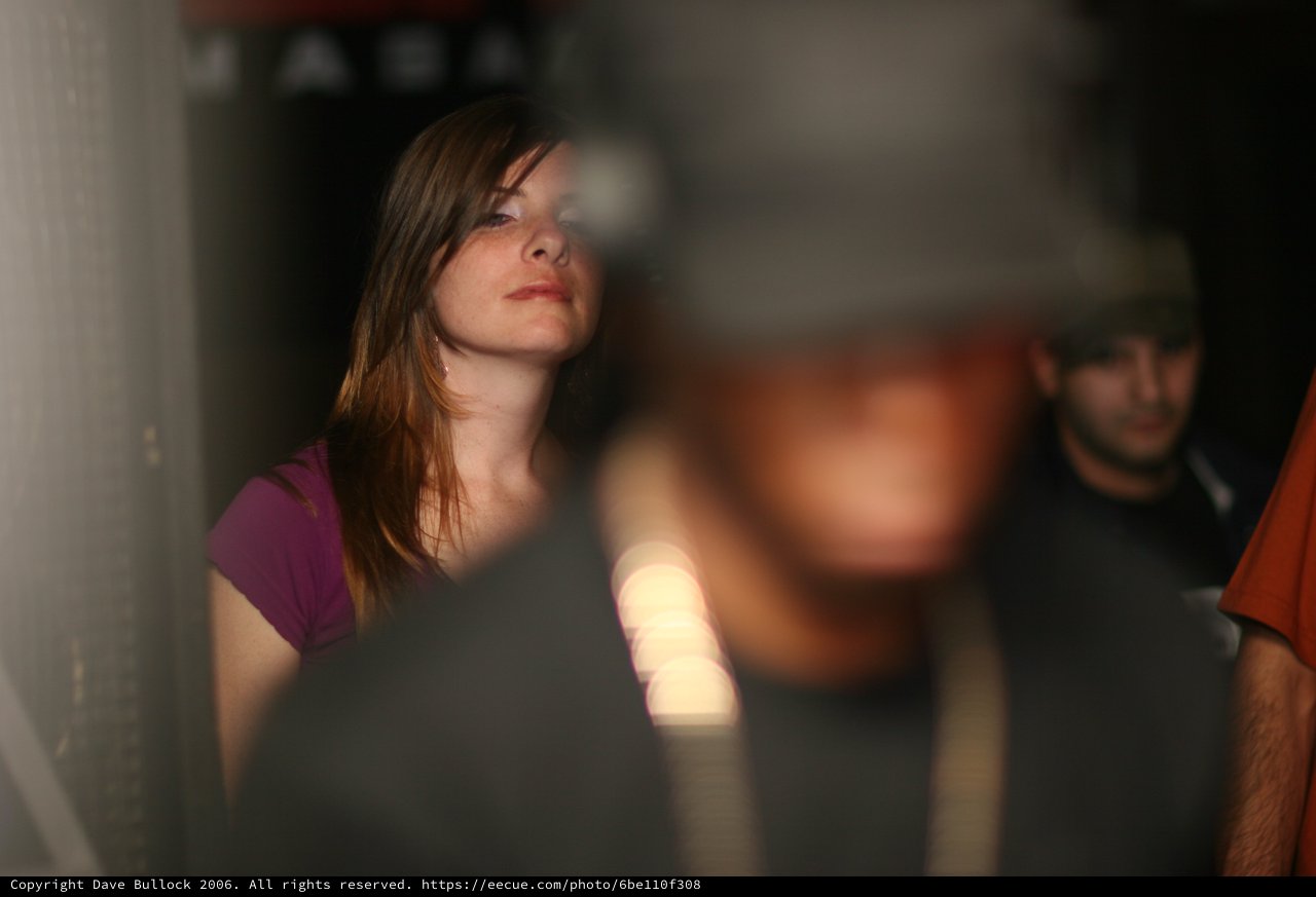 Lost in the Music: Woman at Nightclub Event