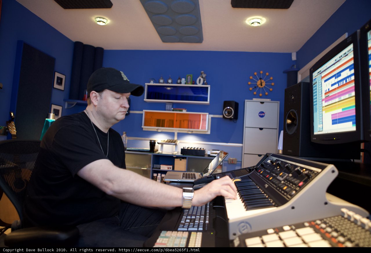 DJ Dan in the Recording Studio