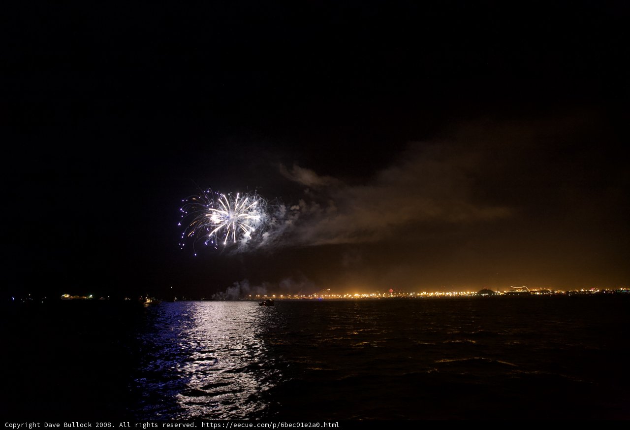 Fireworks Spectacular over the Lake