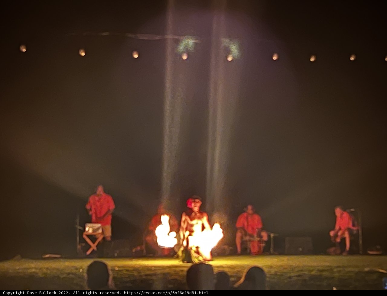 Fiery Concert Performance