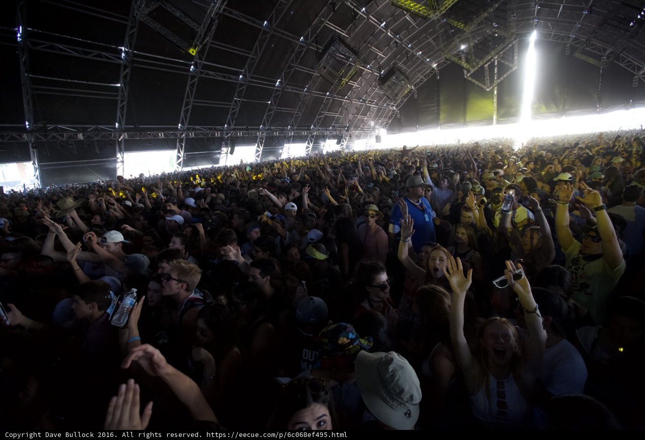 Coachella Crowd Goes Wild