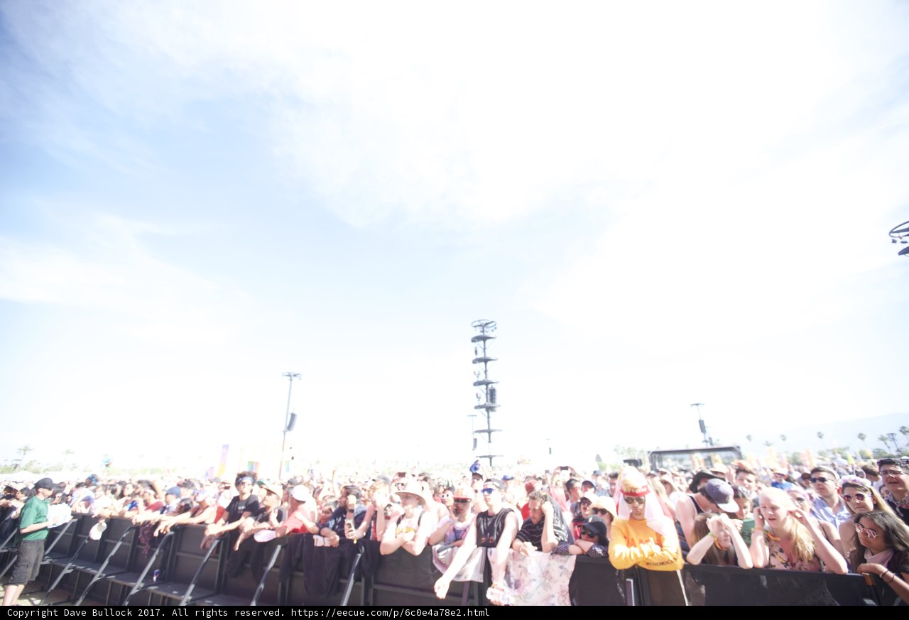 Concert Crowd at Coachella 2017