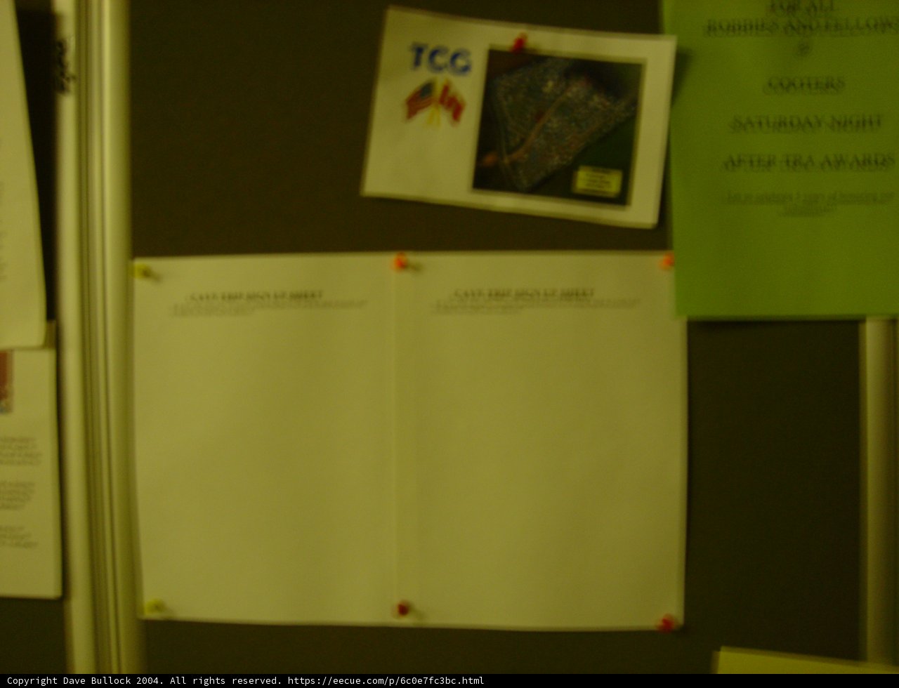 Notice Board Brimming with Advertisements and Information
