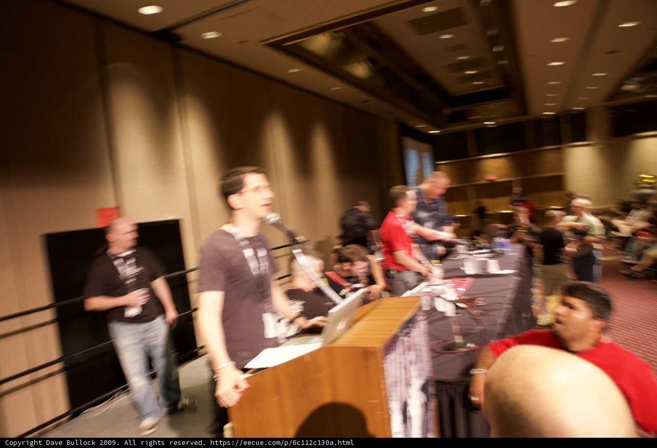 Jeff M Delivering A Speech At Defcon 17