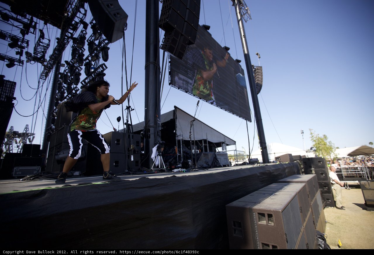 Santigold Rocks the Coachella Stage