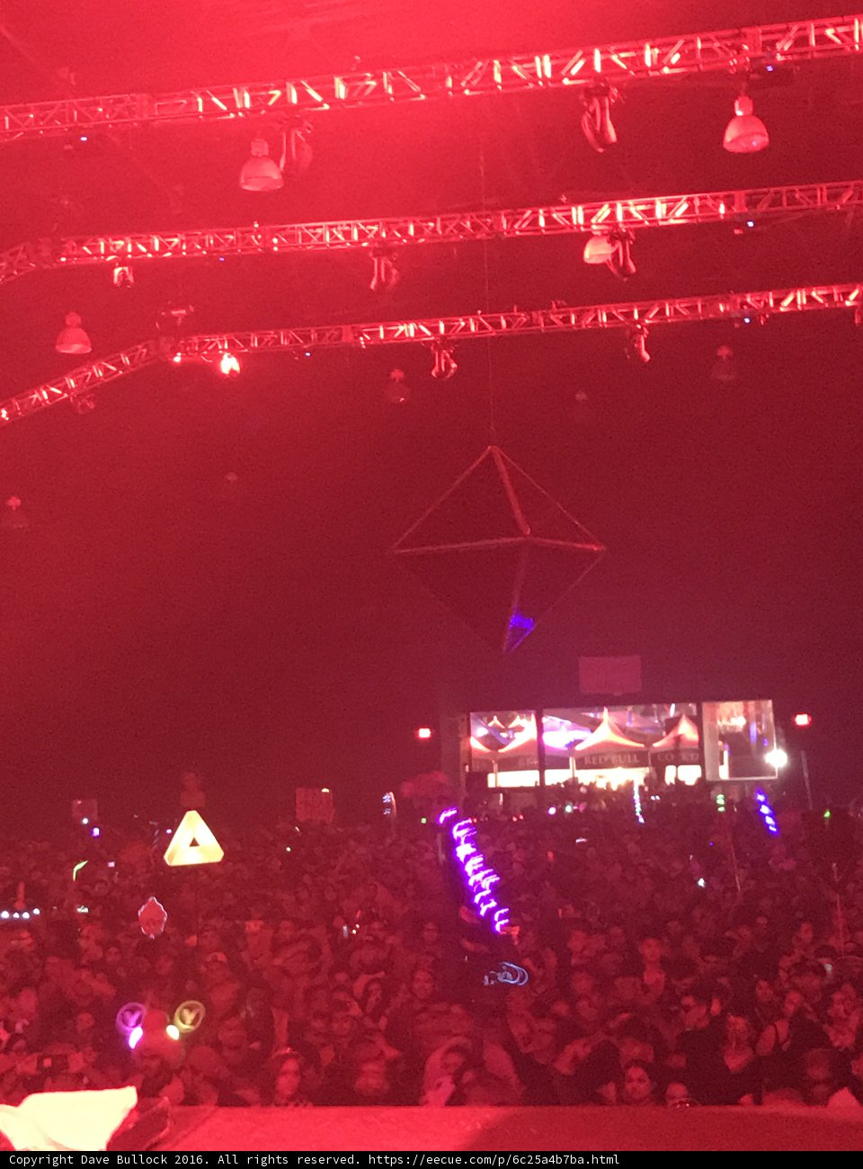 Red-Hot Crowd at San Bernardino Concert