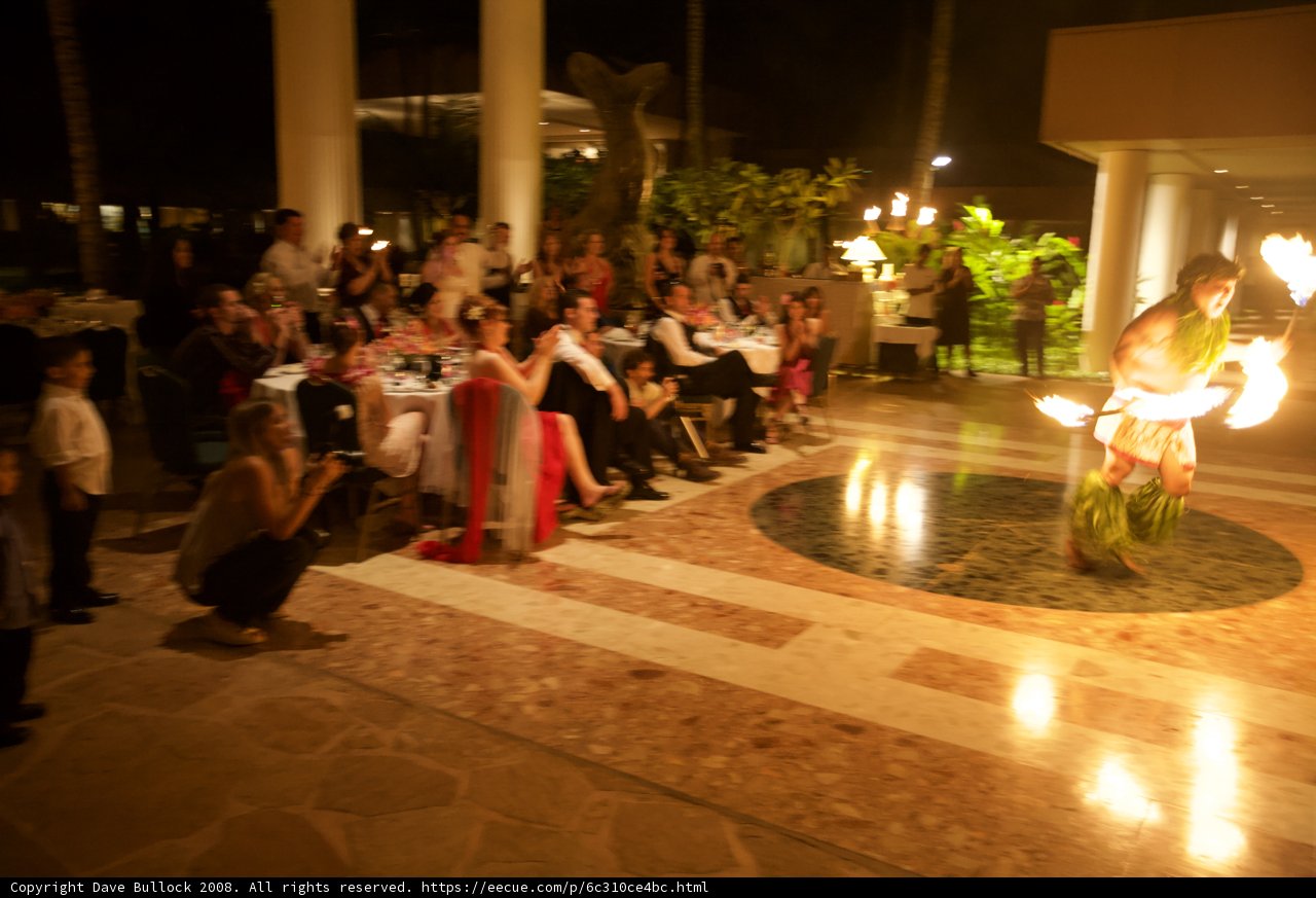 Fire Dancing in Hawaii