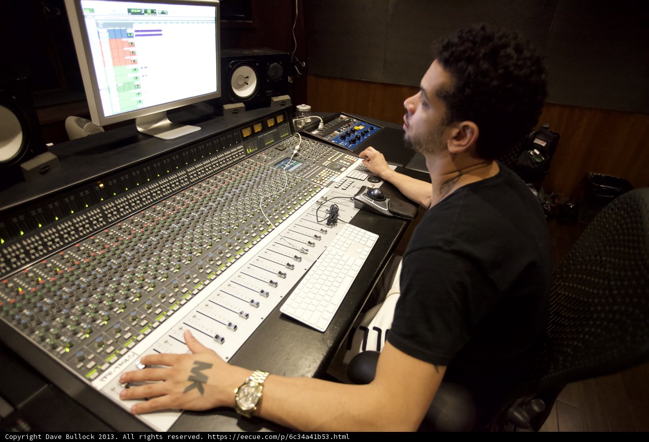 Behind The Studio Session