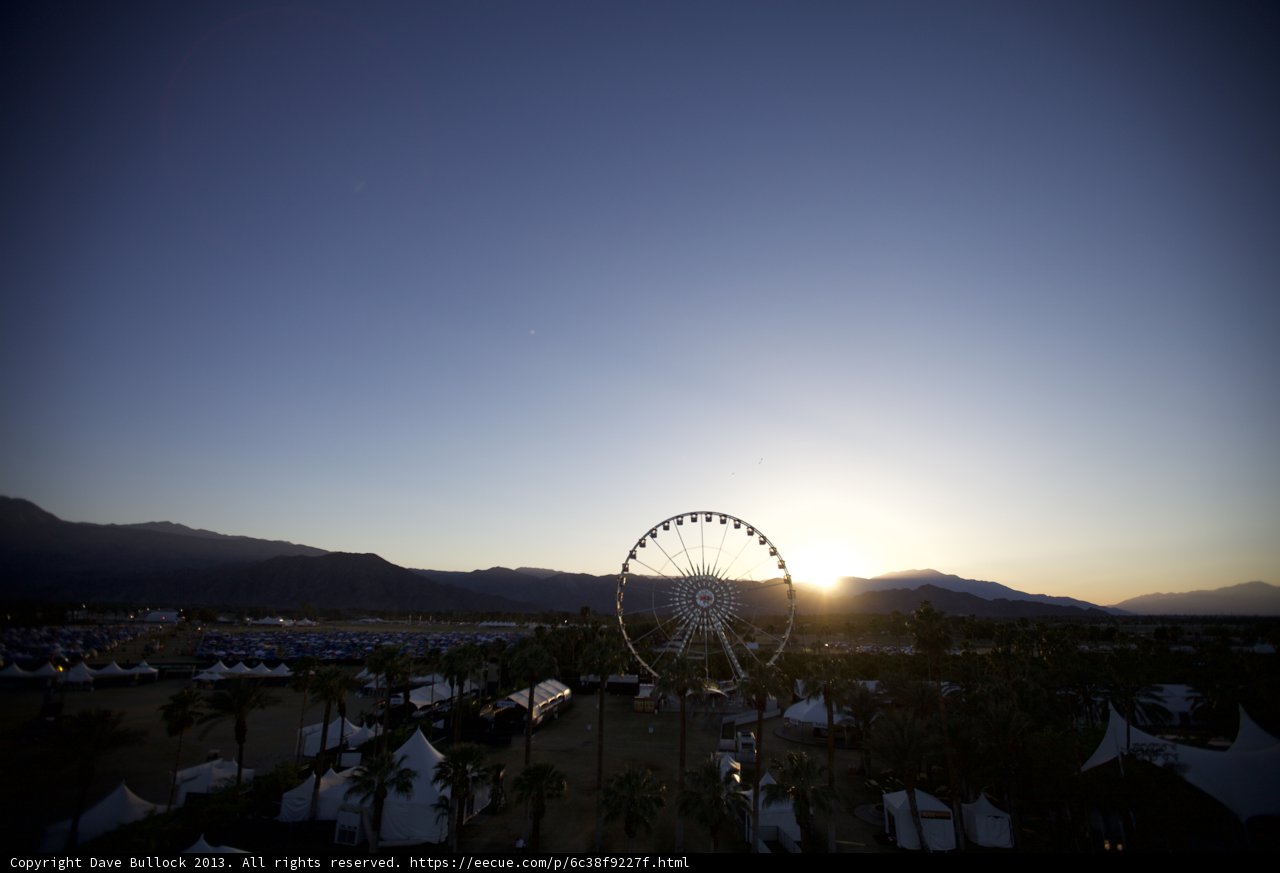 Sunset Fun at Coachella