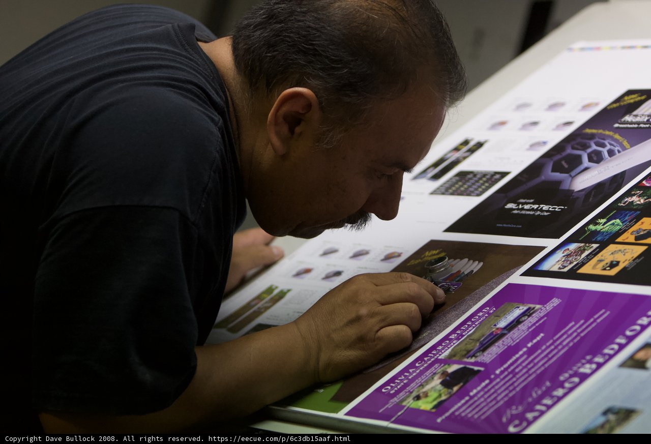 Engrossed in the Poster