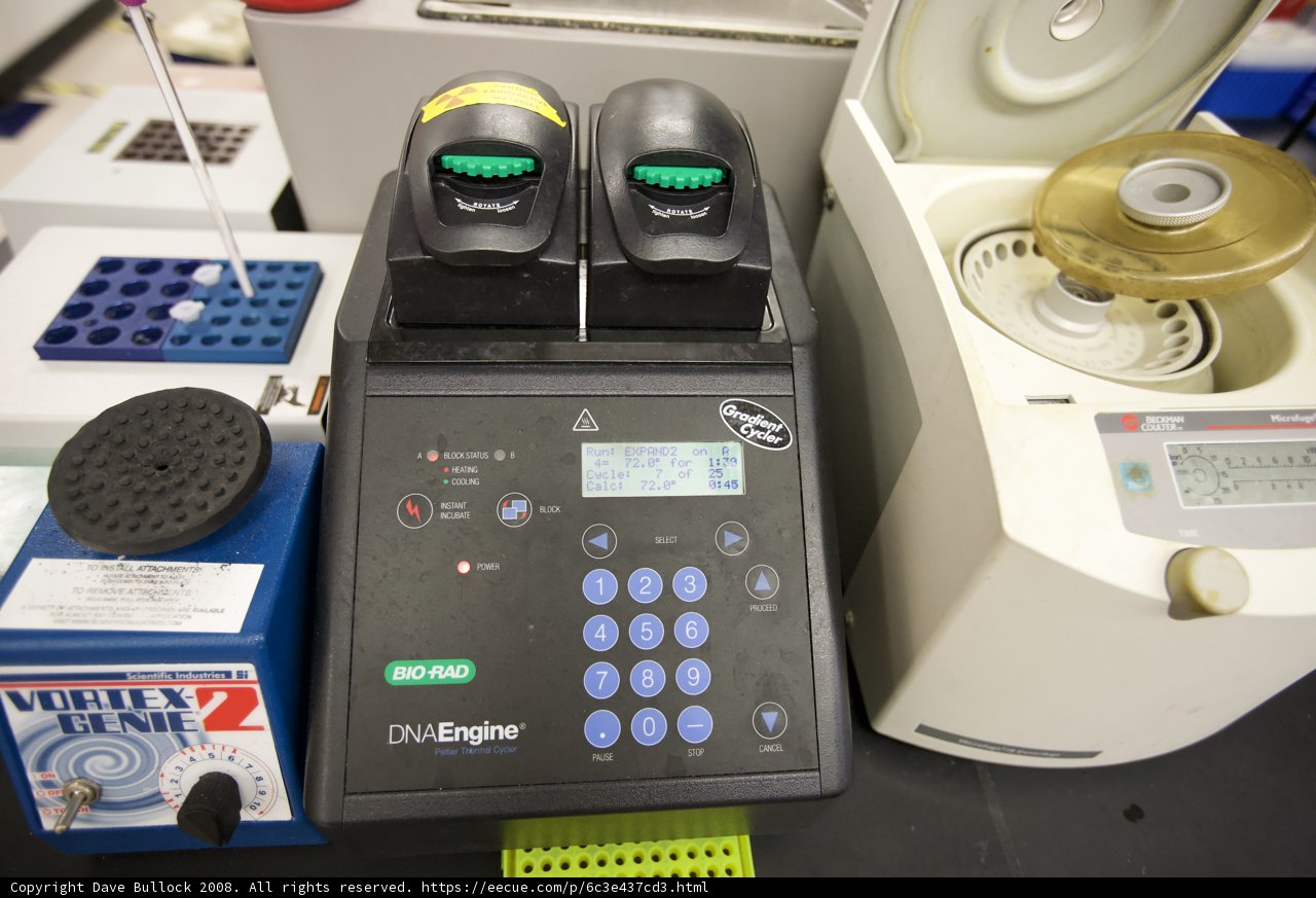 The Dual-Button Machine in the Caltech Yeast Laboratory
