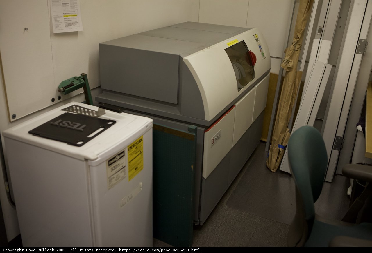 Small Computer Hardware Machine and Refrigerator