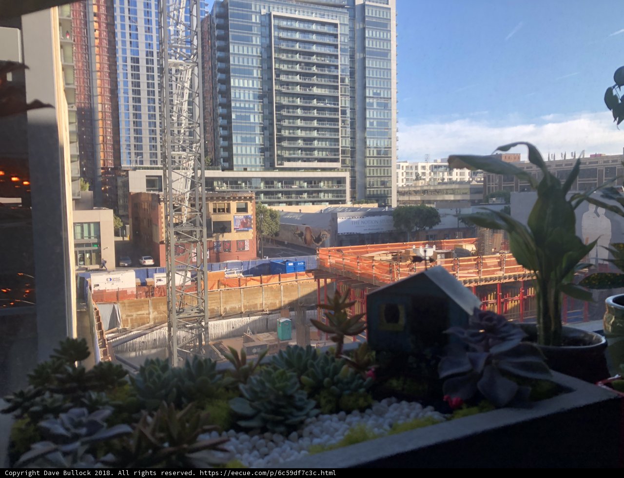 City Life from a Window