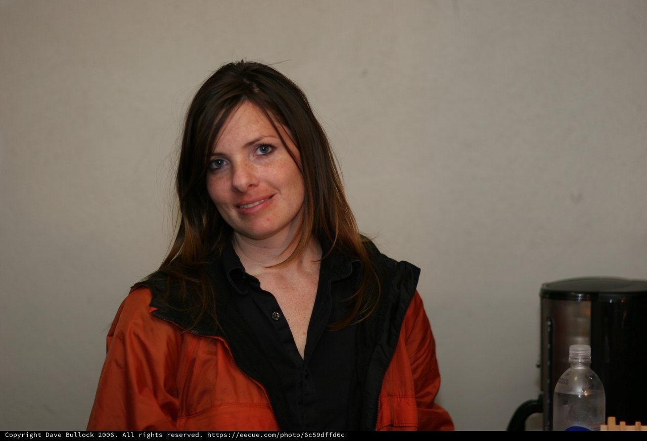 Casual Indoor Portrait of a Smiling Woman