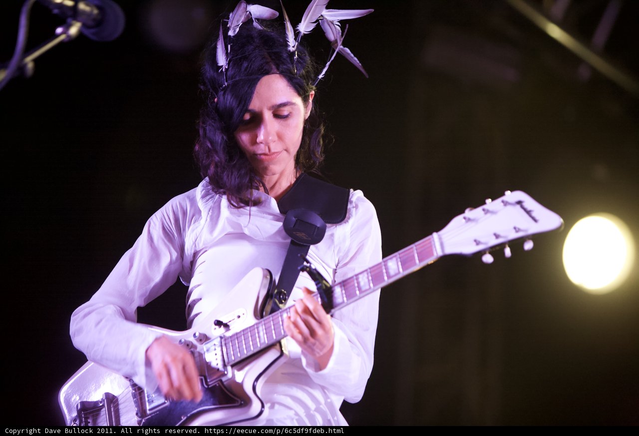 PJ Harvey Jamming Out at Coachella
