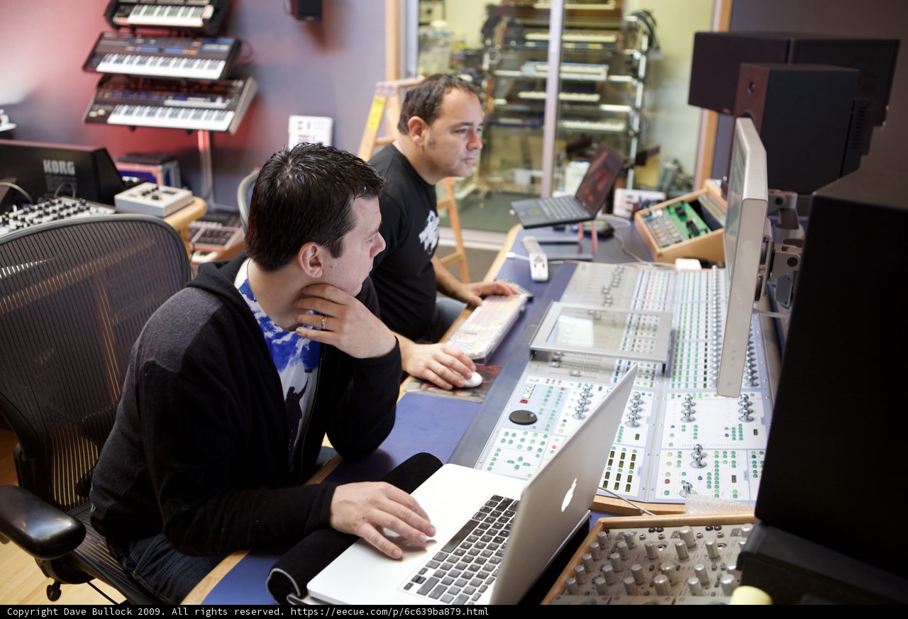 Recording Session with Crystal Method