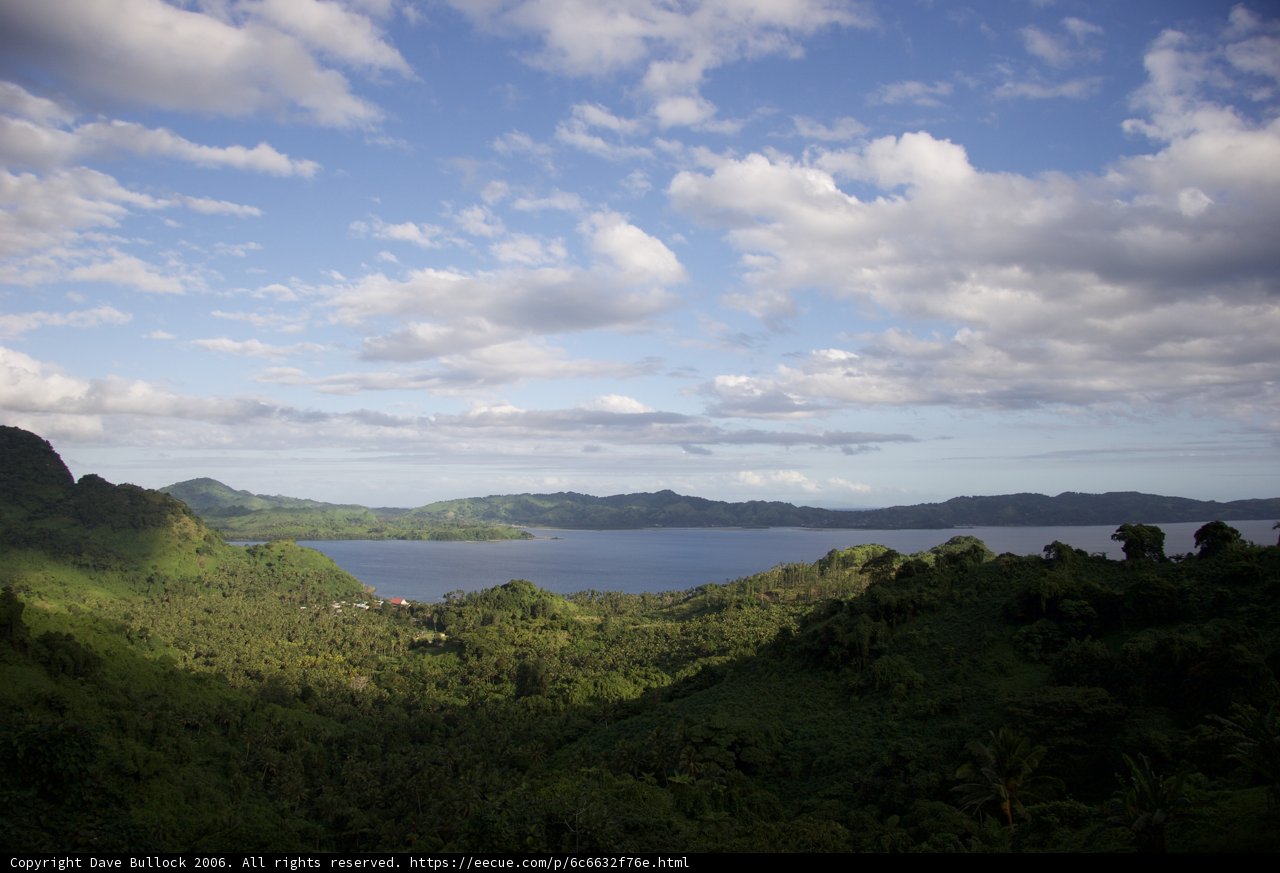 A Serene View of the Fiji Valley