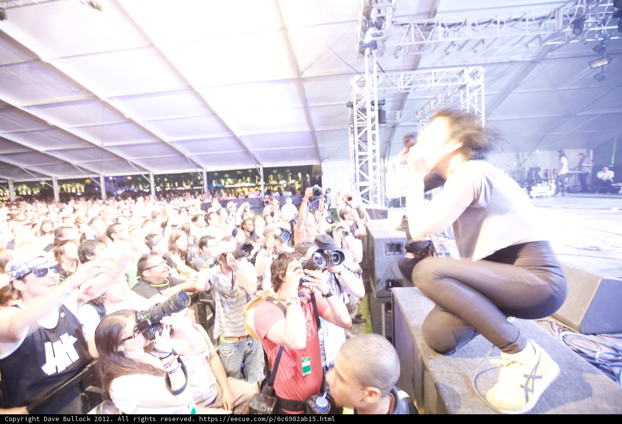Showstopper: Woman Takes the Stage at Coachella 2012