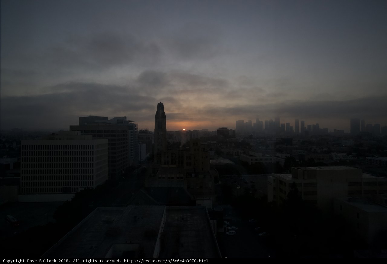 Sunrise over the Urban Metropolis