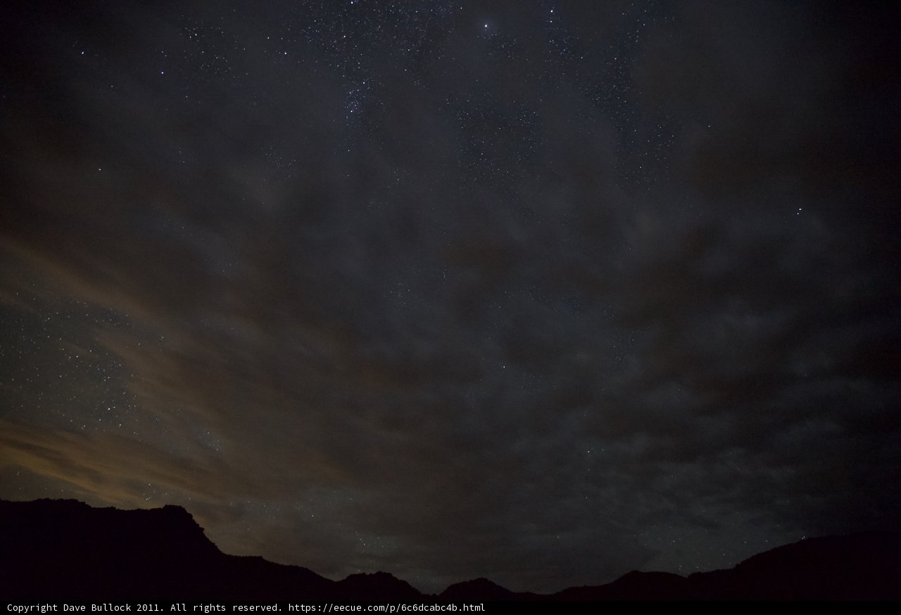 Starry Night Sky