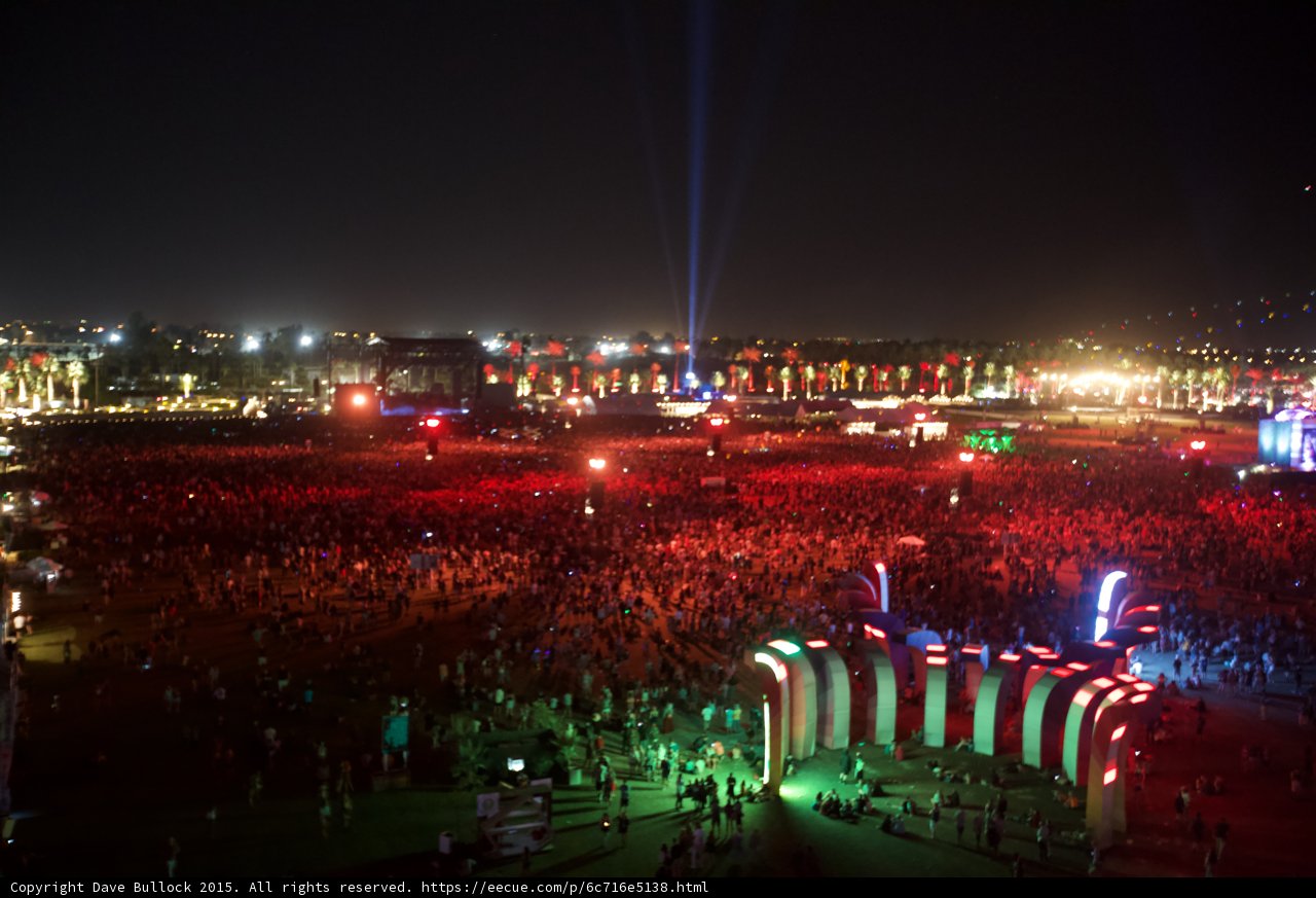 Night Lights and Revelries in Coachella