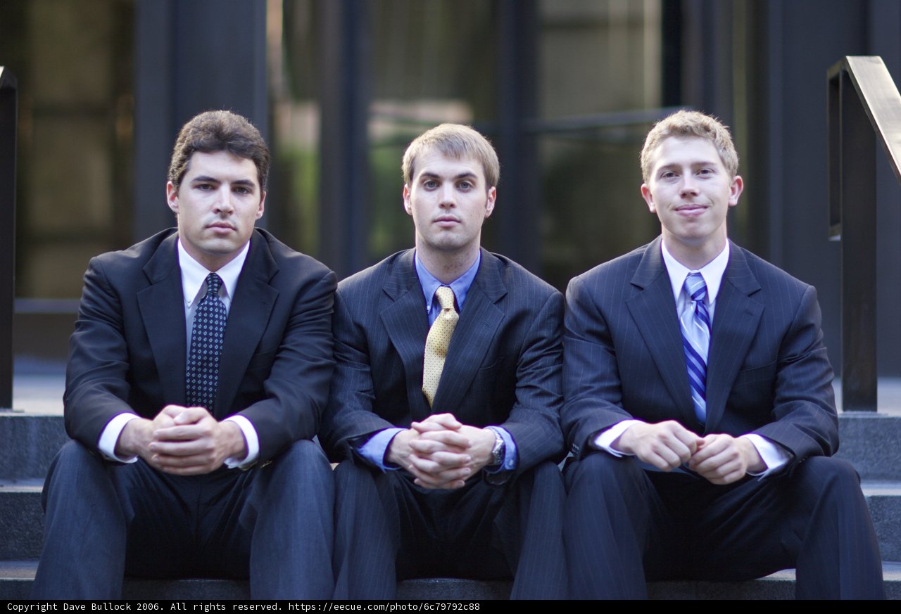 Three Dapper Dudes