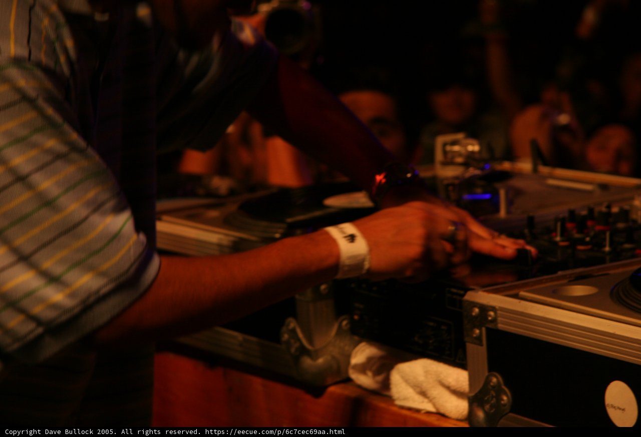 The Blue-Shirted Deejay