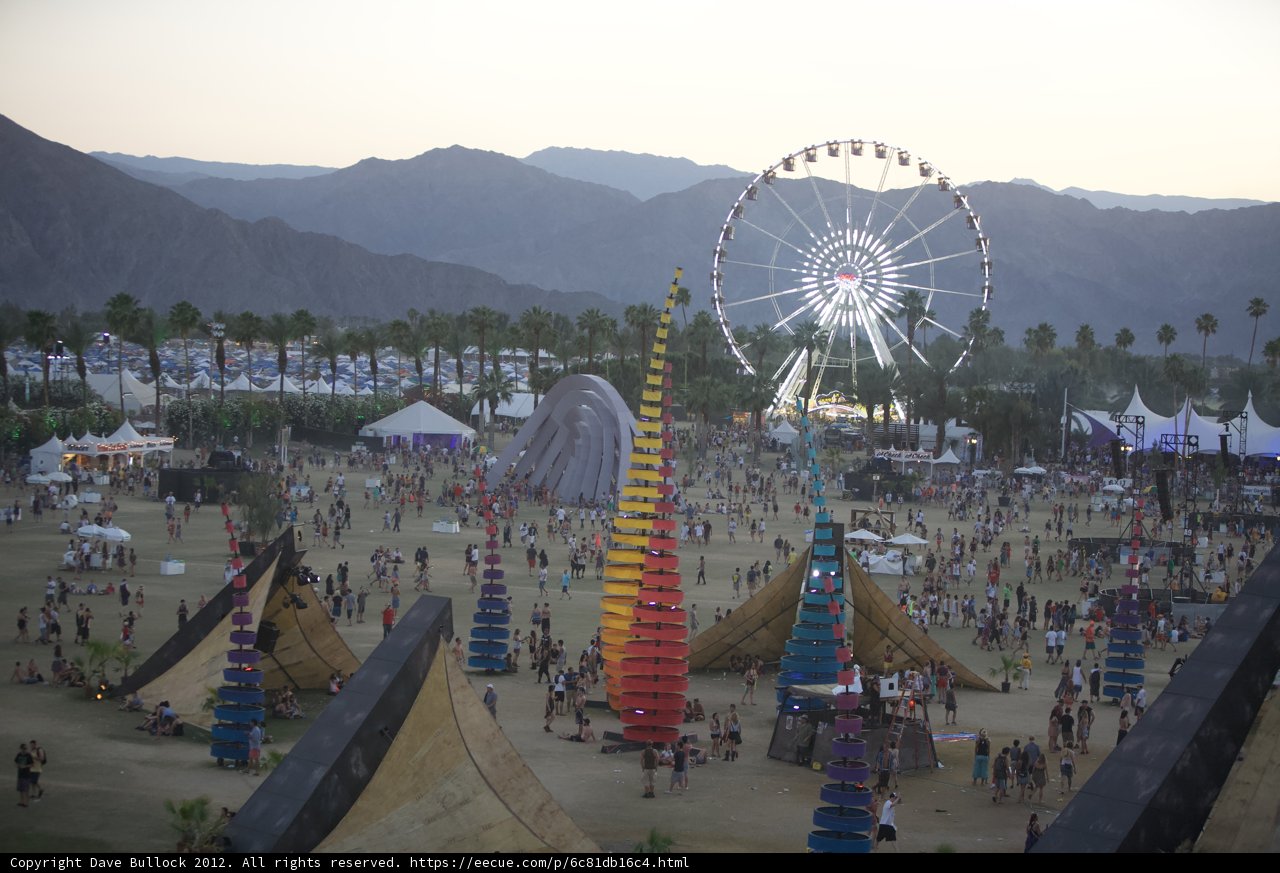 Fun at Coachella: Massive Crowd Enjoys Outdoor Festival