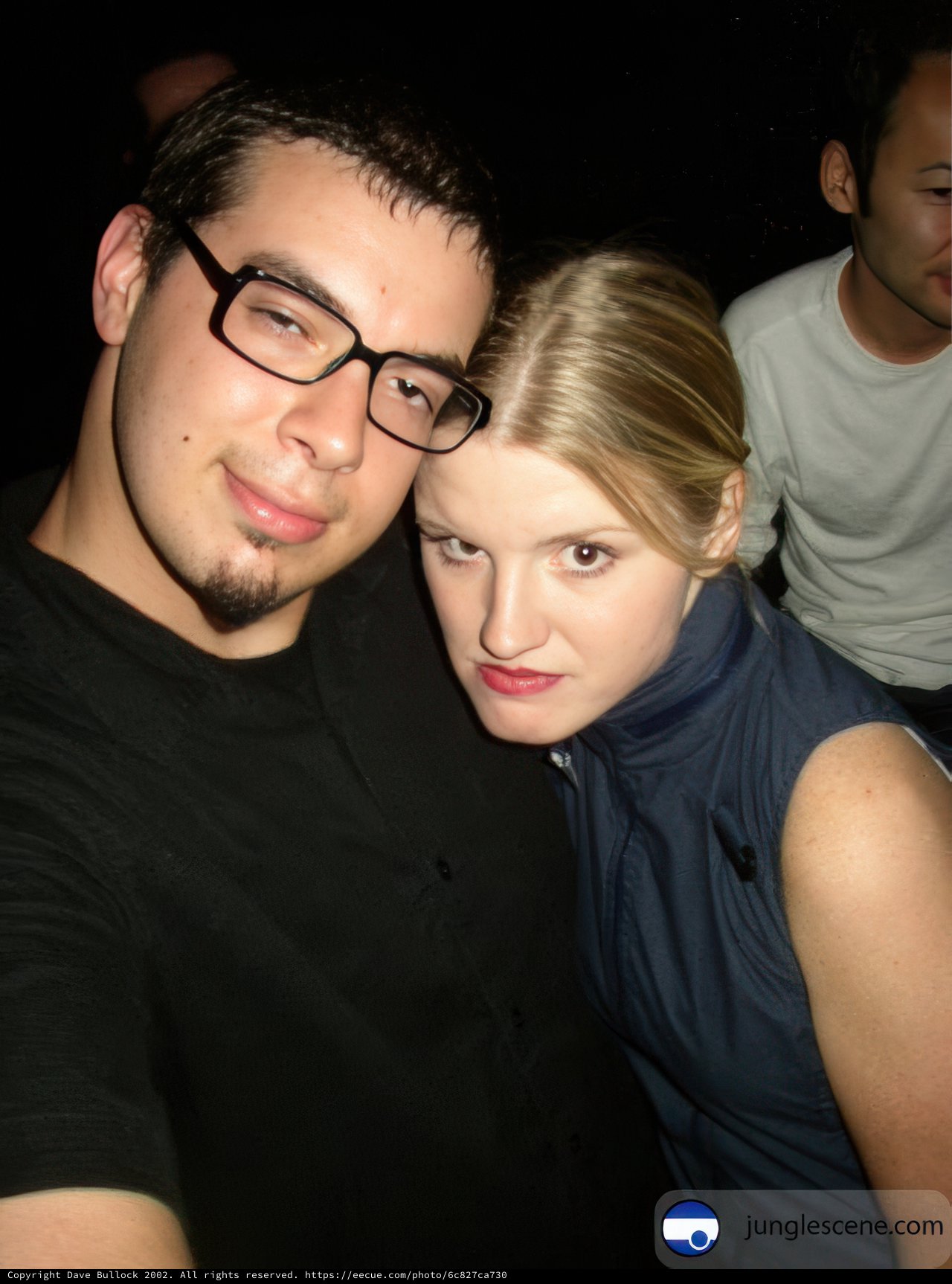 Portrait of a Happy Couple Wearing Glasses