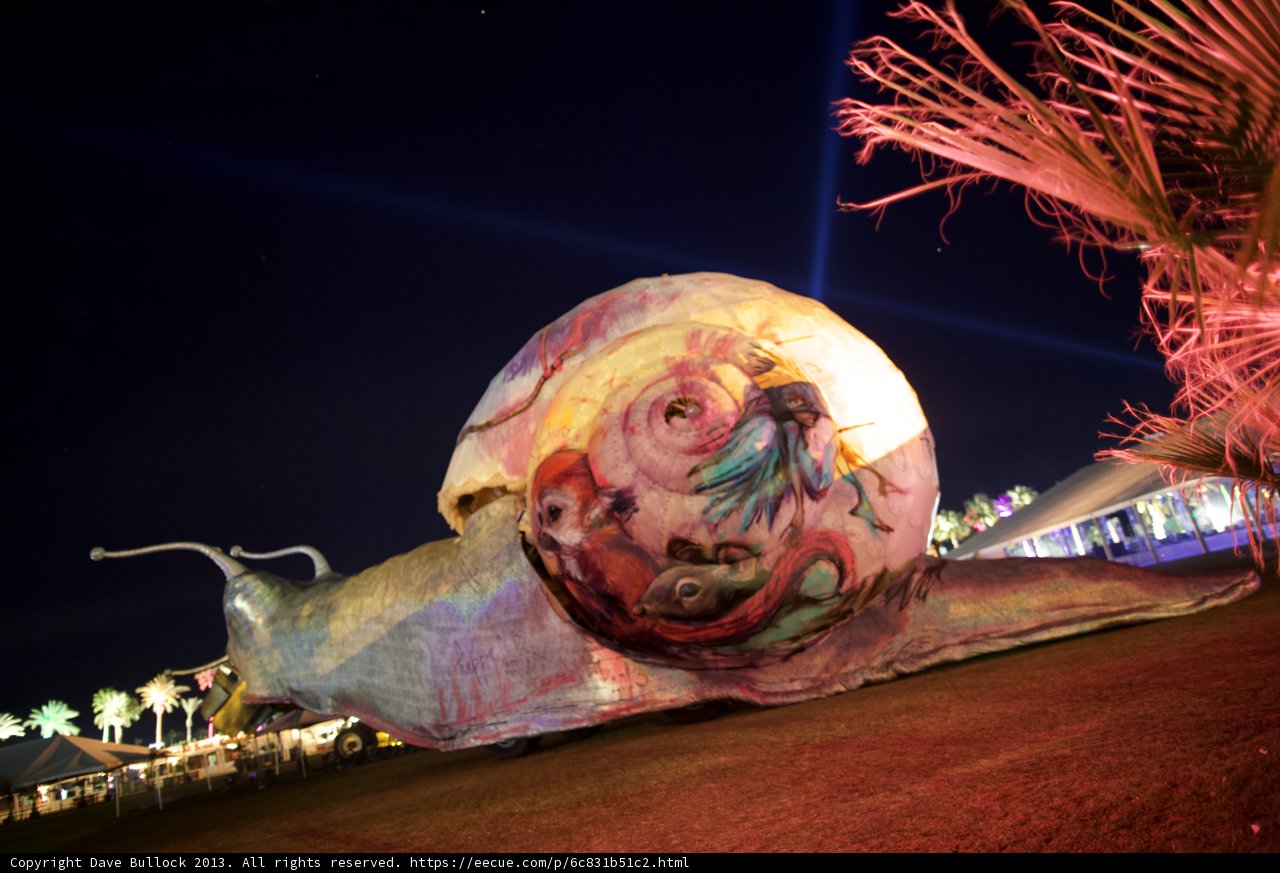 Illuminated Snail Sculpture